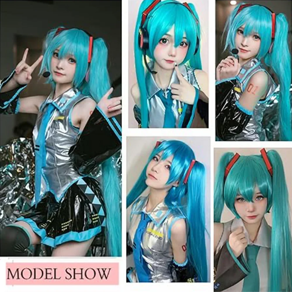 2026 Miku Cosplay Wig 105cm Lo - đánh giá và giá Anime Cosplay Blue Hair