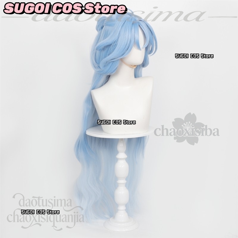 C921Anime Game Wuthering Waves - đánh giá và giá Anime Cosplay Blue Hair