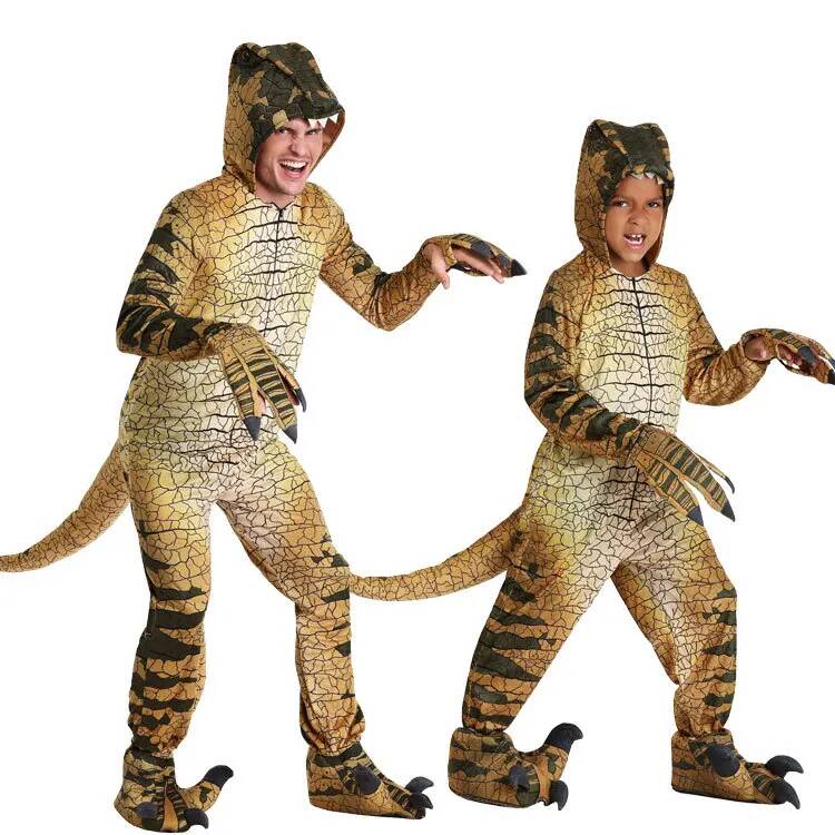 Dinosaur Tyrannosaurus Kids Co - đánh giá và giá Anime Cosplay Jumpsuit